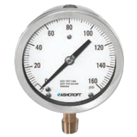 1009 4.5" & 6" Stainless Steel Gauge